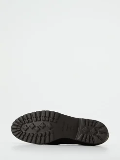 Damen Unützer – Loafer aus Veloursleder dunkel