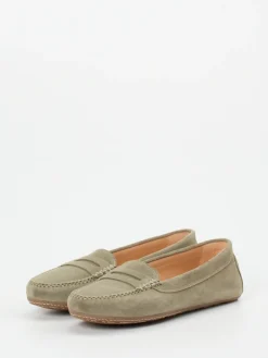 – Loafer aus Veloursleder in Salbei*Unützer Hot