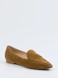 – Loafer aus Veloursleder Cognac*Unützer Best