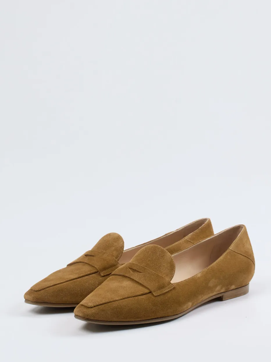 – Loafer aus Veloursleder Cognac*Unützer Best