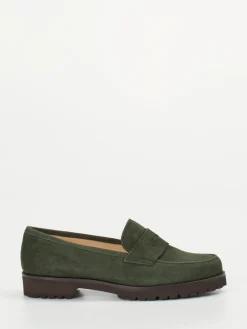 Damen Unützer – Loafer aus Veloursleder in
