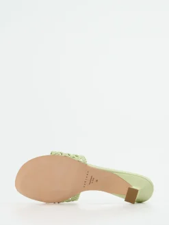 – Pantolette aus Flechtleder in Pastell*Unützer Clearance