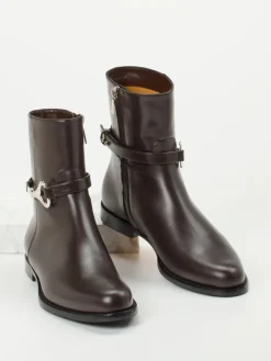 – Stiefeletten aus Kalbleder Dunkel*Unützer Hot