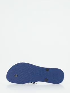 Damen Uzurii – Zehentrenner aus Gummi mit Perlenbesatz