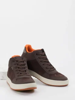 – Schnürboot aus Veloursleder schoko*Vado Discount