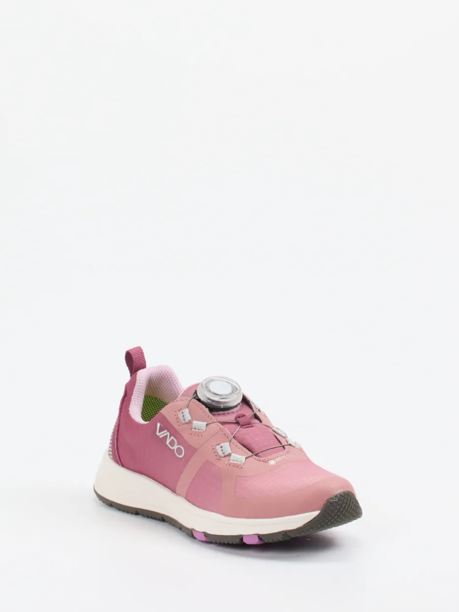 Kinder Vado – Sneaker aus Textil in Himbeer