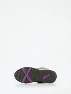 Kinder Vado – Winterboots aus Textil in Taupe Animalprint