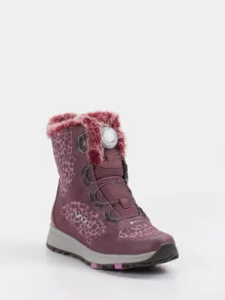 Kinder Vado – Winterboots aus Textil mit Animalprint