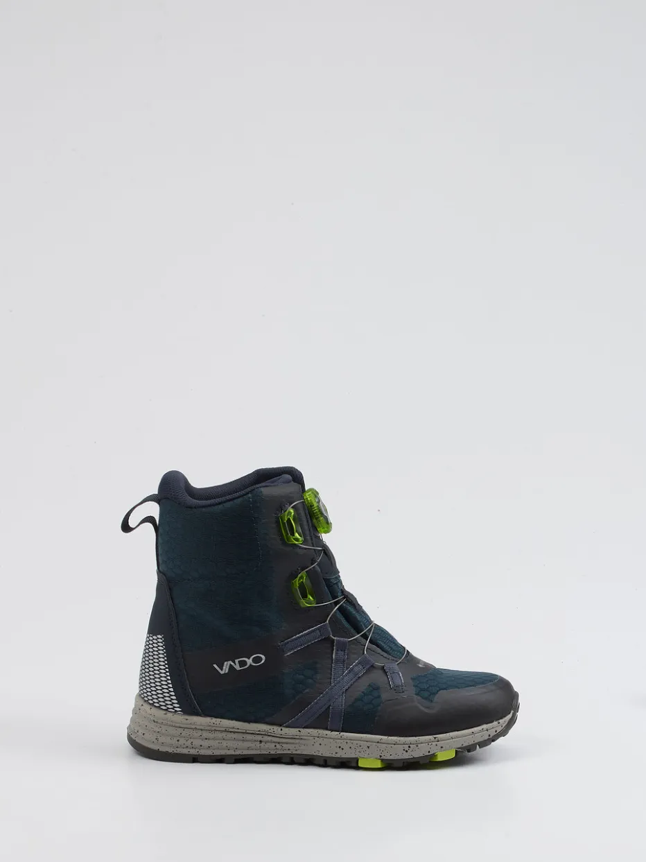 Kinder Vado – Winterstiefel aus Textil in Dunkel