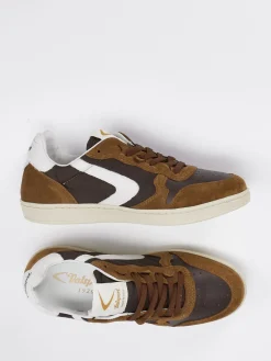 – Sneaker aus Kalbleder und Nylon*Valsport Hot