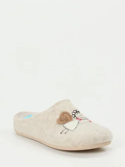 – Damen-Pantoffeln aus Filz*Varomed New