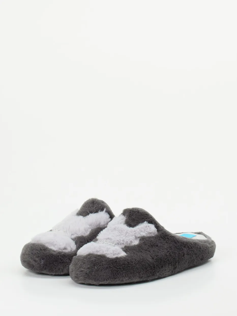 Damen Varomed – Pantoffeln aus Plüschtextil in