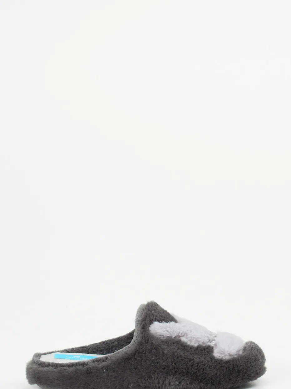 Damen Varomed – Pantoffeln aus Plüschtextil in