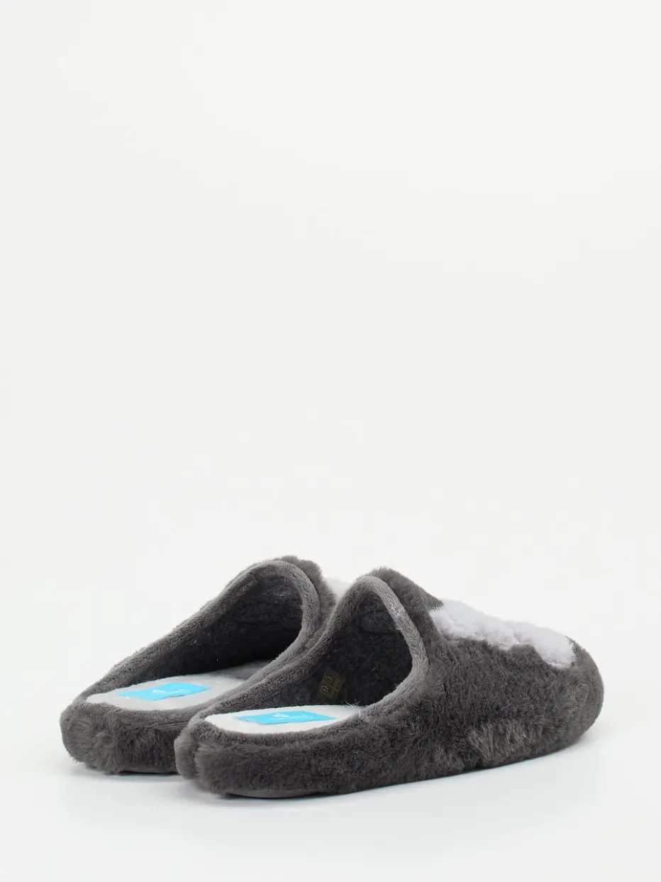 Damen Varomed – Pantoffeln aus Plüschtextil in