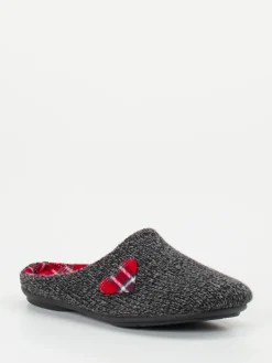 – Pantoffeln aus Textil in Anthrazit*Varomed Sale