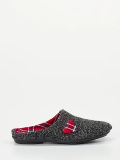 – Pantoffeln aus Textil in Anthrazit*Varomed Sale