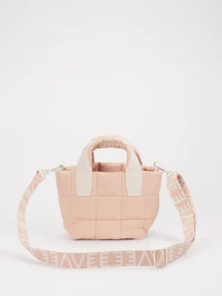 Damen VeeCollective Berlin – Mini Tote Bag aus Nylon rosé