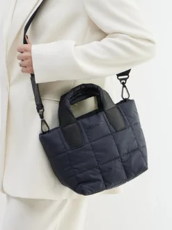 Damen VeeCollective Berlin – Mini Tote Bag aus Nylon Dunkel