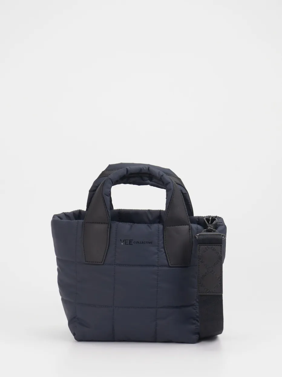 Damen VeeCollective Berlin – Mini Tote Bag aus Nylon Dunkel
