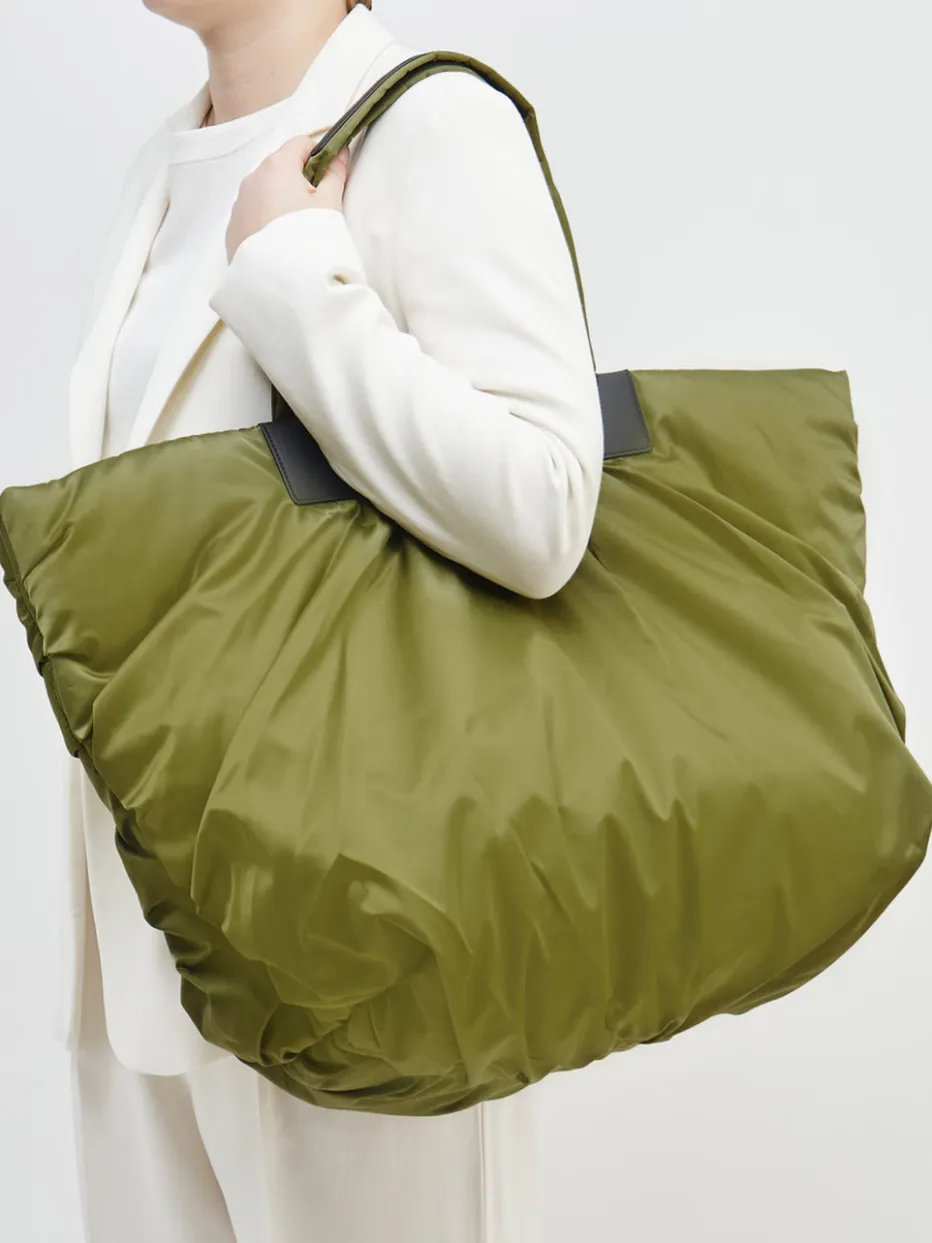 – Shopper aus Textil in Oliv*VeeCollective Berlin Best