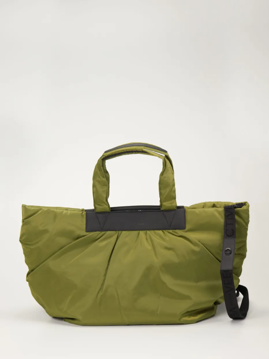 – Shopper aus Textil in Oliv*VeeCollective Berlin Best