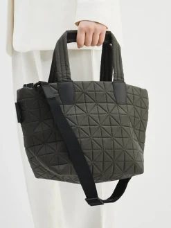 – Tote Bag aus Textil in Oliv*VeeCollective Berlin Outlet