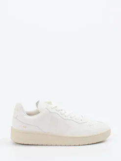 Damen VEJA – Low-Top-Sneaker aus Kalbleder Off-White