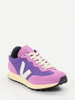– Retro-Sneaker aus Hexamesh und Veloursleder Violett*VEJA Online