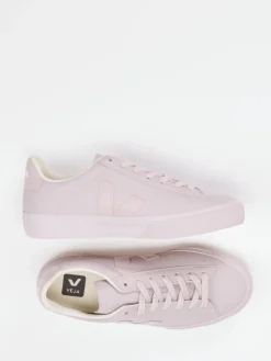 Damen VEJA – Sneaker aus Glattleder in Altrosa