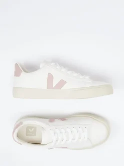 Damen VEJA – Sneaker aus Kalbleder und Wildleder offwhite