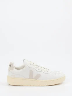 – Sneaker aus Kalbleder in Offwhite*VEJA Hot