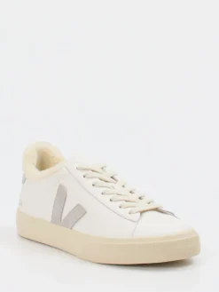 – Sneaker aus Leder mit Wollfutter creme*VEJA Sale