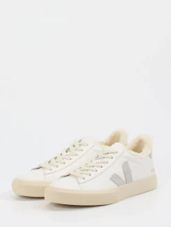 – Sneaker aus Leder mit Wollfutter creme*VEJA Sale