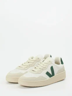 – Sneaker aus Leder und Velours in Beige*VEJA Discount