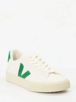 Damen VEJA – Sneaker aus Leder und Canvas creme