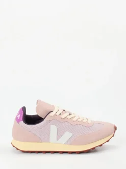 Damen VEJA – Sneaker aus Mesh und Veloursleder Rosé