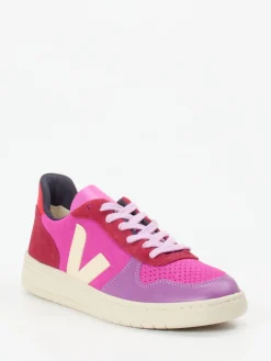 – Sneaker aus Textil und Veloursleder Fuchsia*VEJA Discount