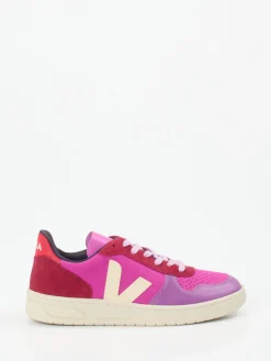 – Sneaker aus Textil und Veloursleder Fuchsia*VEJA Discount