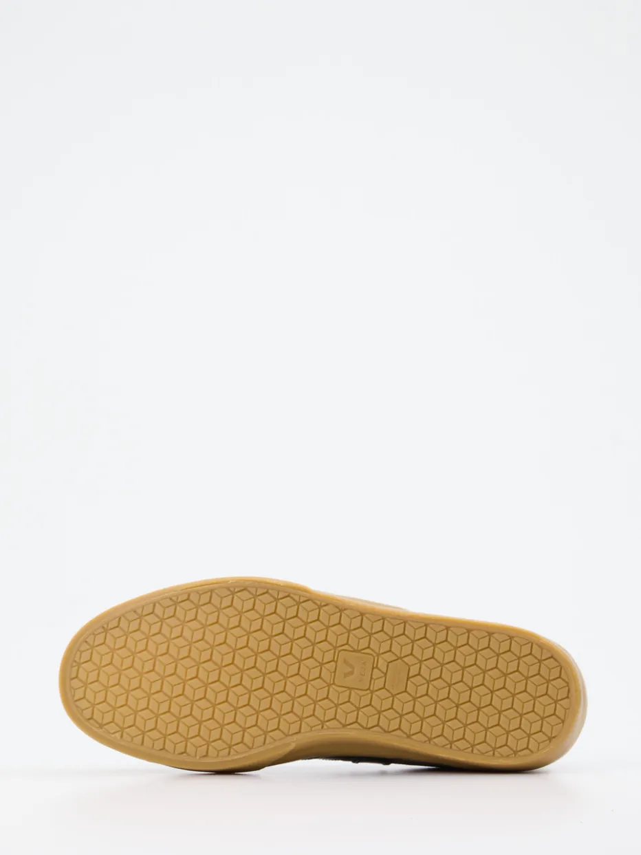 Herren VEJA – Sneaker aus Veloursleder in Oliv