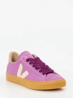 – Sneaker aus Veloursleder in Fliederrosa*VEJA