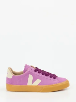 – Sneaker aus Veloursleder in Fliederrosa*VEJA