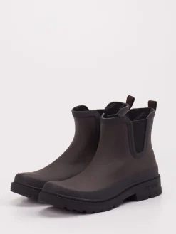Damen Verbenas – Chelsea Boots aus Gummi dunkelgrau