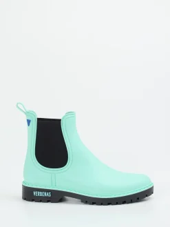 Damen Verbenas – Chelsea Boots aus Gummi in Aquamarin