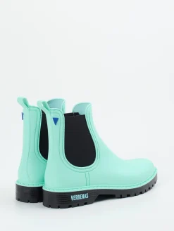 Damen Verbenas – Chelsea Boots aus Gummi in Aquamarin