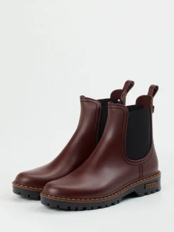 – Chelsea Boots aus Synthetik in Bordeaux*Verbenas Hot