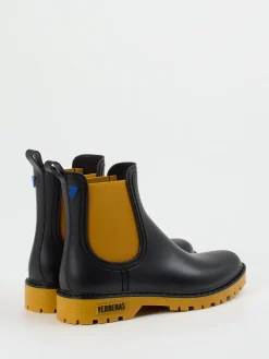Damen Verbenas – Chelsea Boots aus Synthetik -Senfgelb