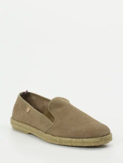Herren Verbenas – Espadrilles aus Veloursleder sandbraun