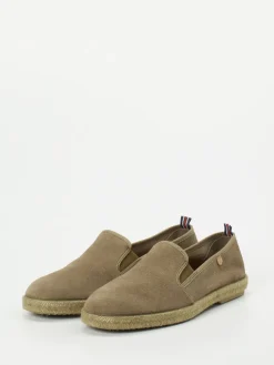 Herren Verbenas – Espadrilles aus Veloursleder sandbraun