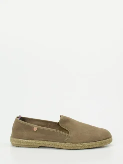 Herren Verbenas – Espadrilles aus Veloursleder sandbraun