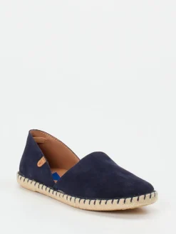 – Espadrilles aus Veloursleder Dunkel*Verbenas Hot